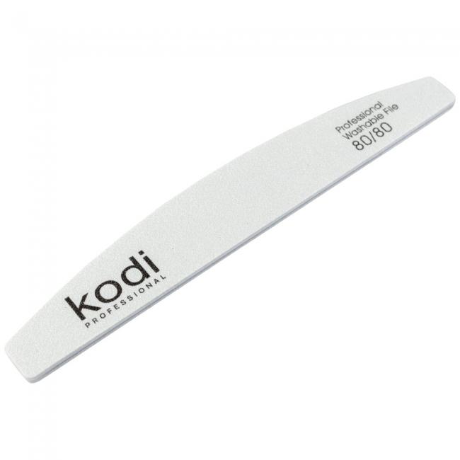 № 9 Nail File "Crescent" 80/80 (Color: White, Size: 178/28/4)